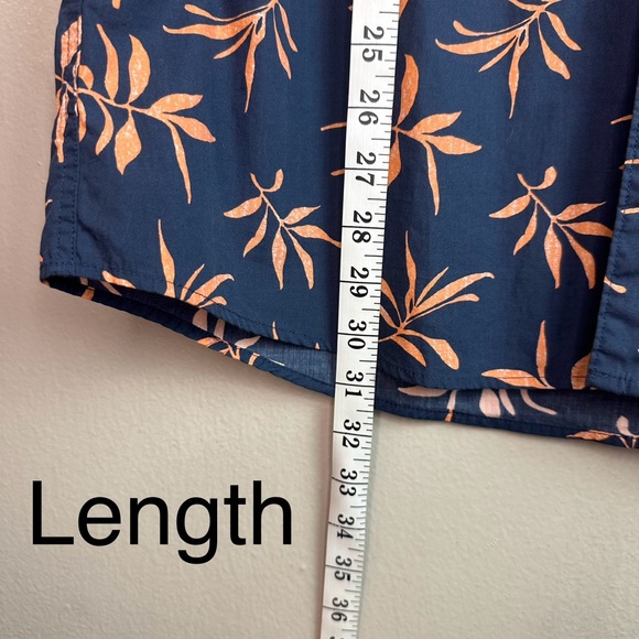 Rodd&Gunn Men’s Cape Beale short sleeve cotton button up shirt in navy Sz Xl - Picture 5 of 9